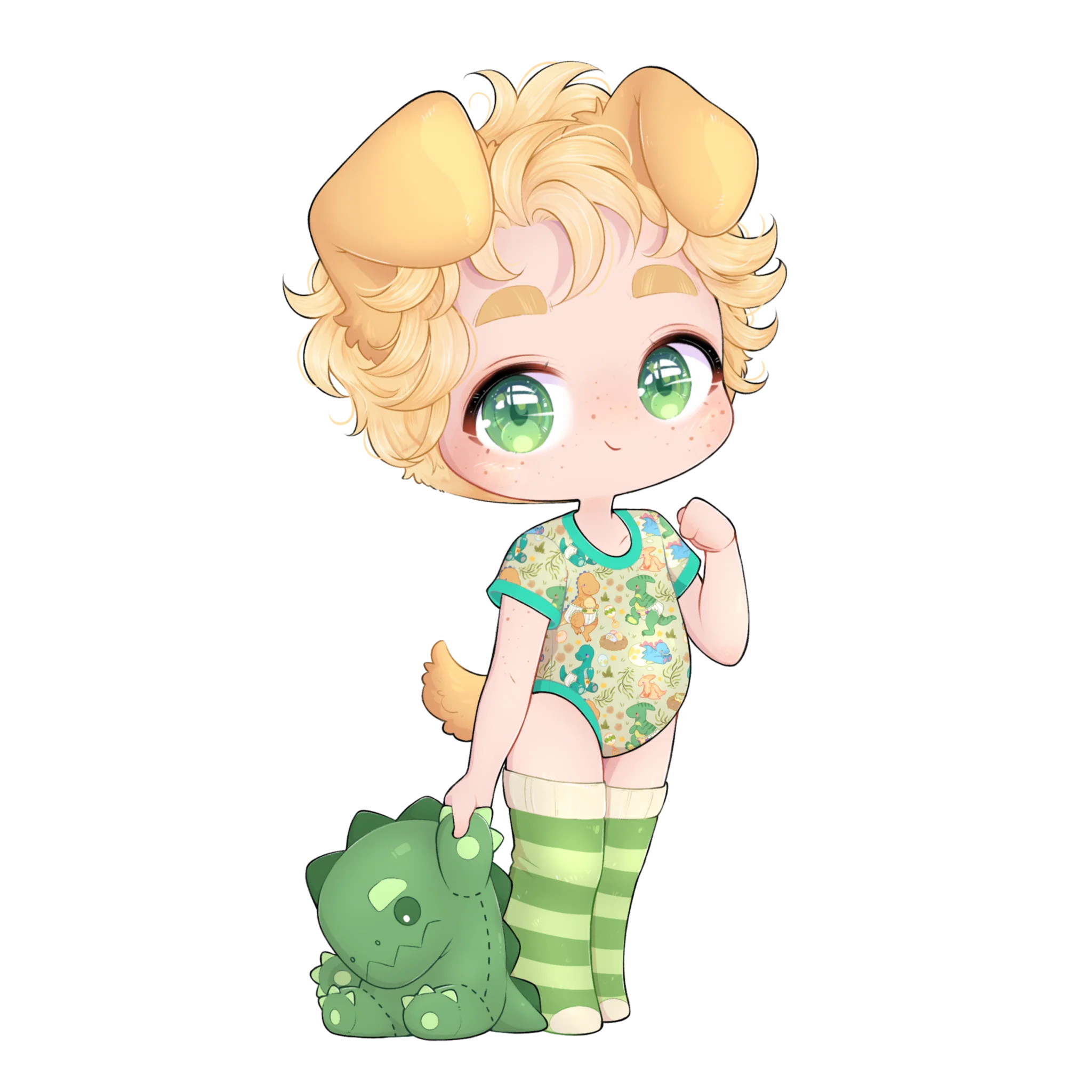 Diaper Dinos Onesie - Image 2