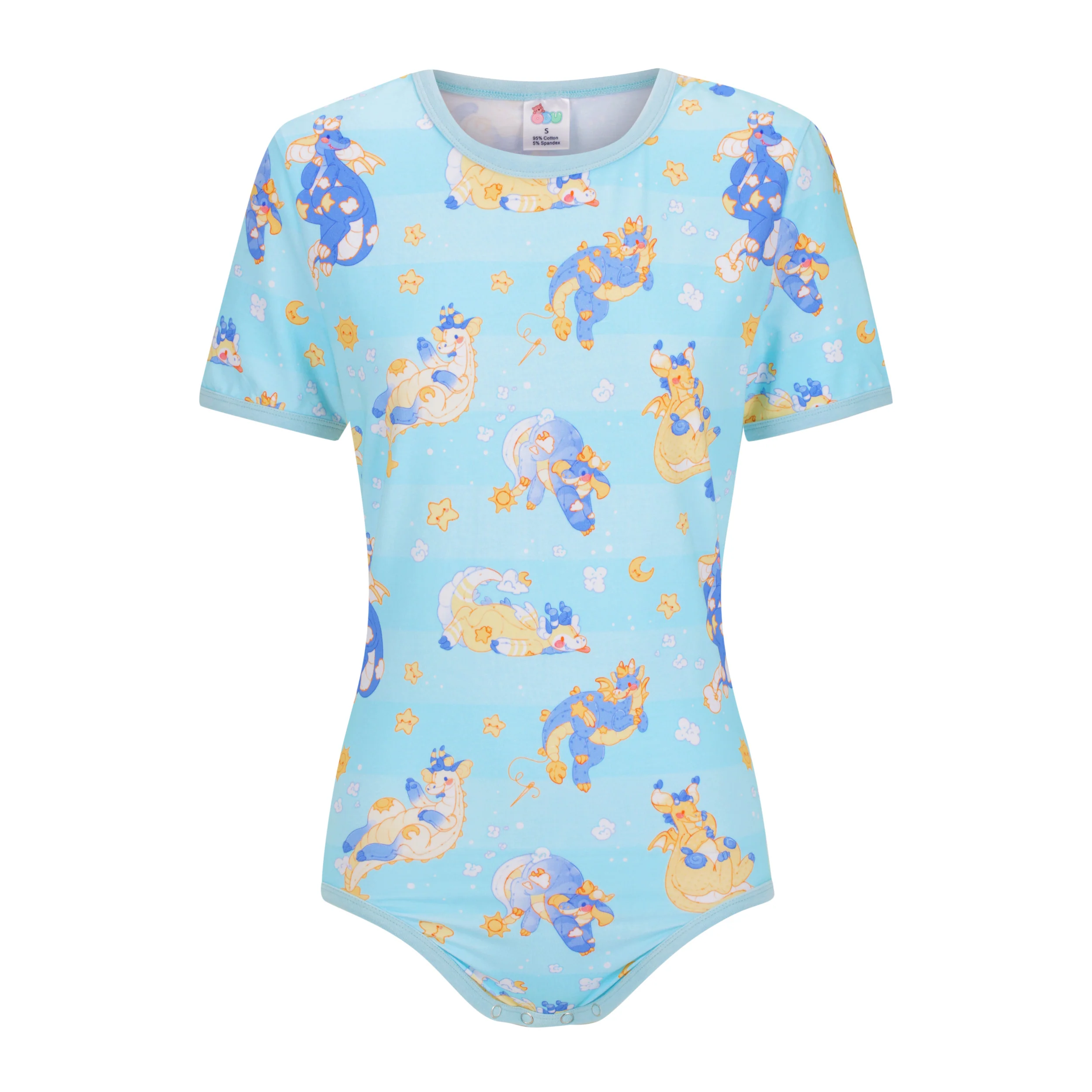 Naptime Dragons Onesie