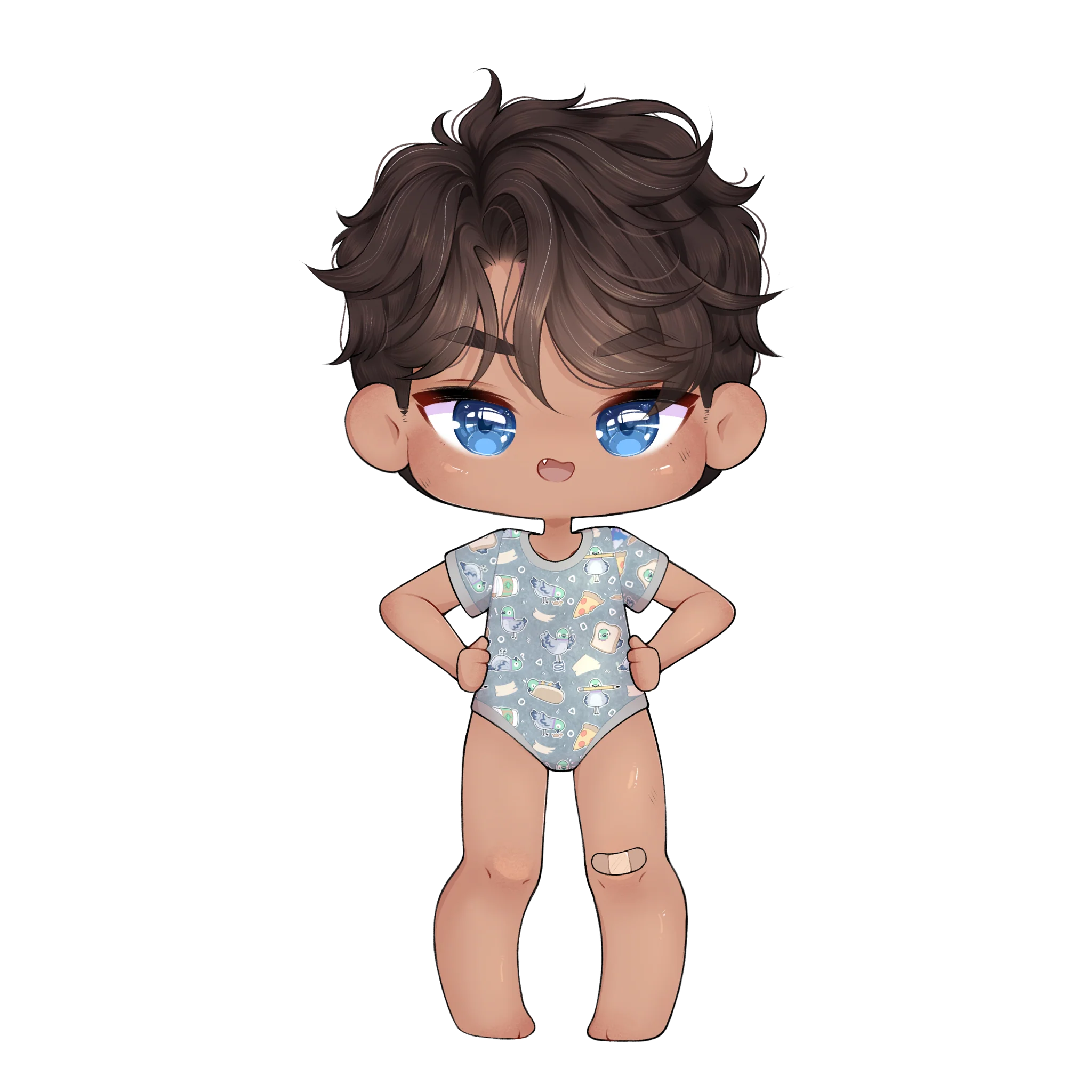 Pudgy Pigeons Onesie - Image 2